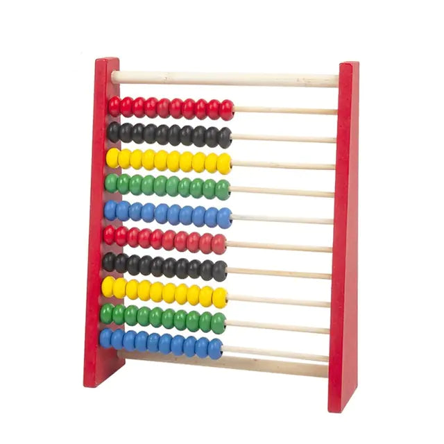 Wooden Abacus for Kindergarten Math Learning Tool