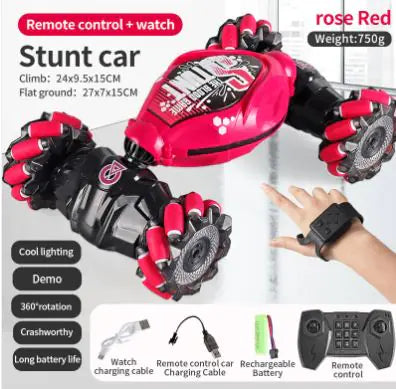 RC Car Off-Road Stunt Car with LED Lights & Music