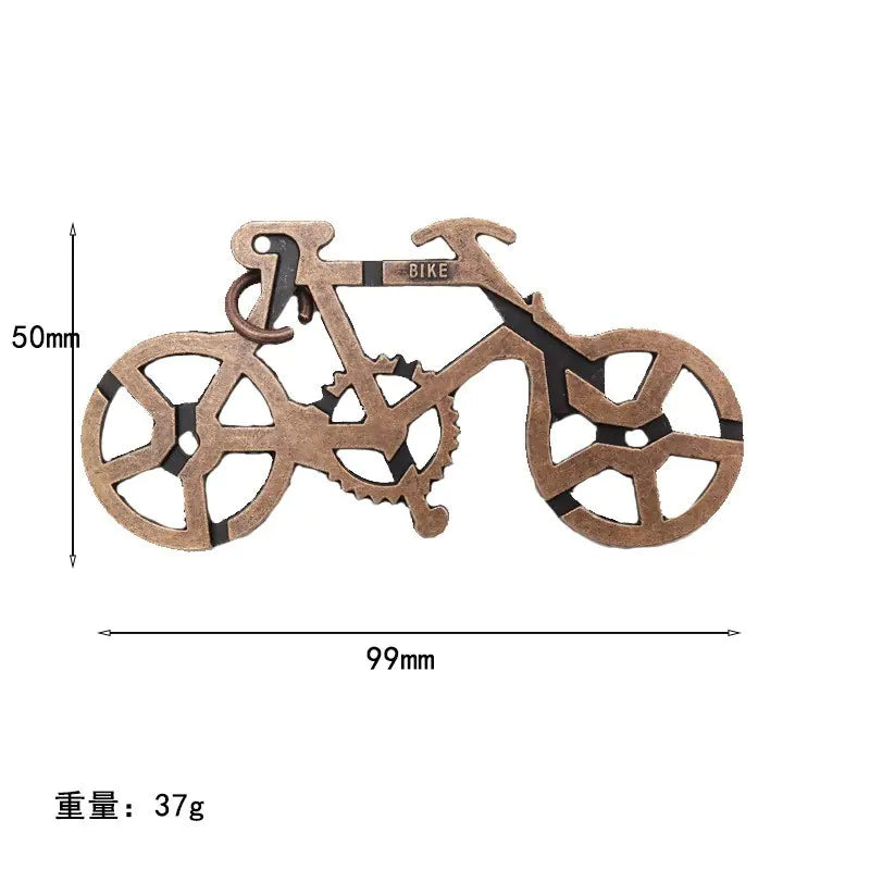 Zinc Alloy Unlocking Puzzle Toy for Kids and Adults