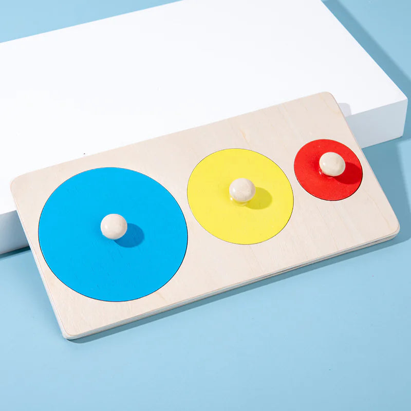 Montessori Geometric Puzzle Board