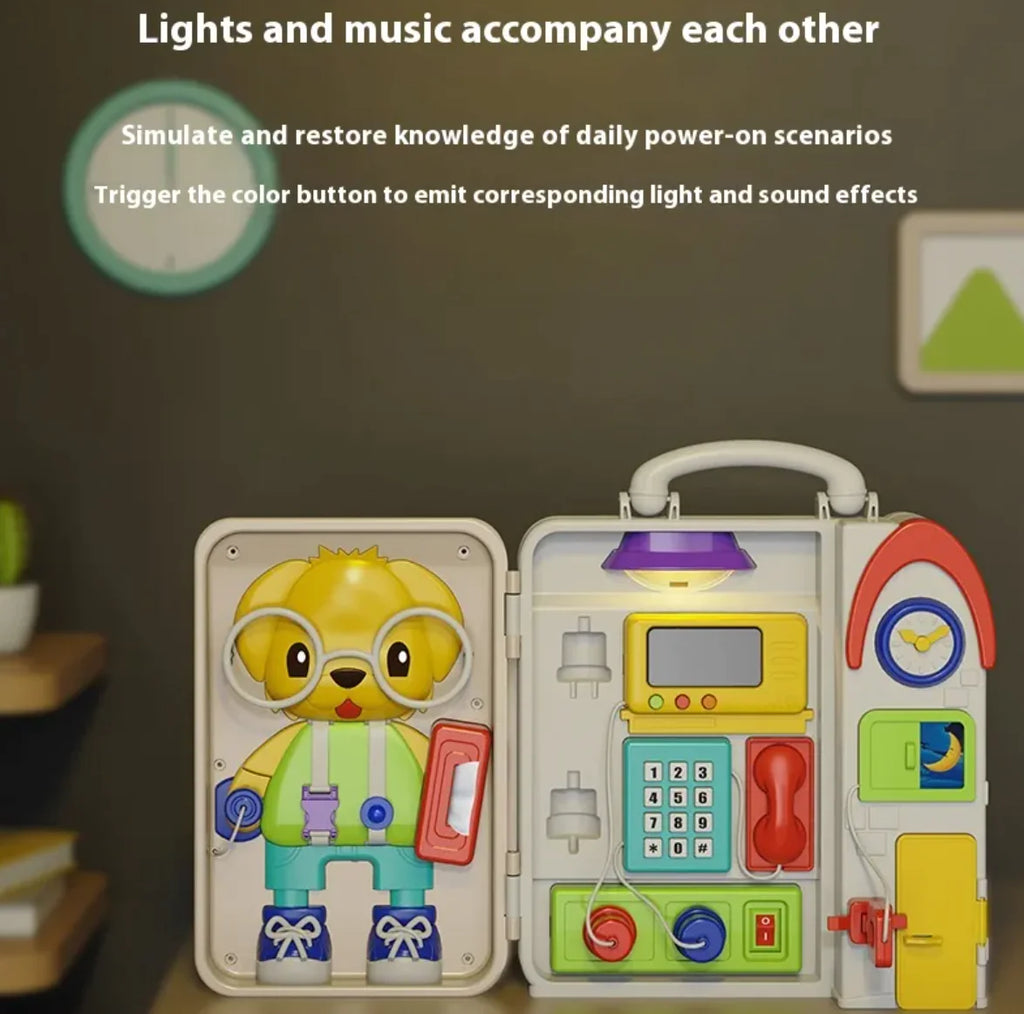 Bookhouse Montessori Busy Board