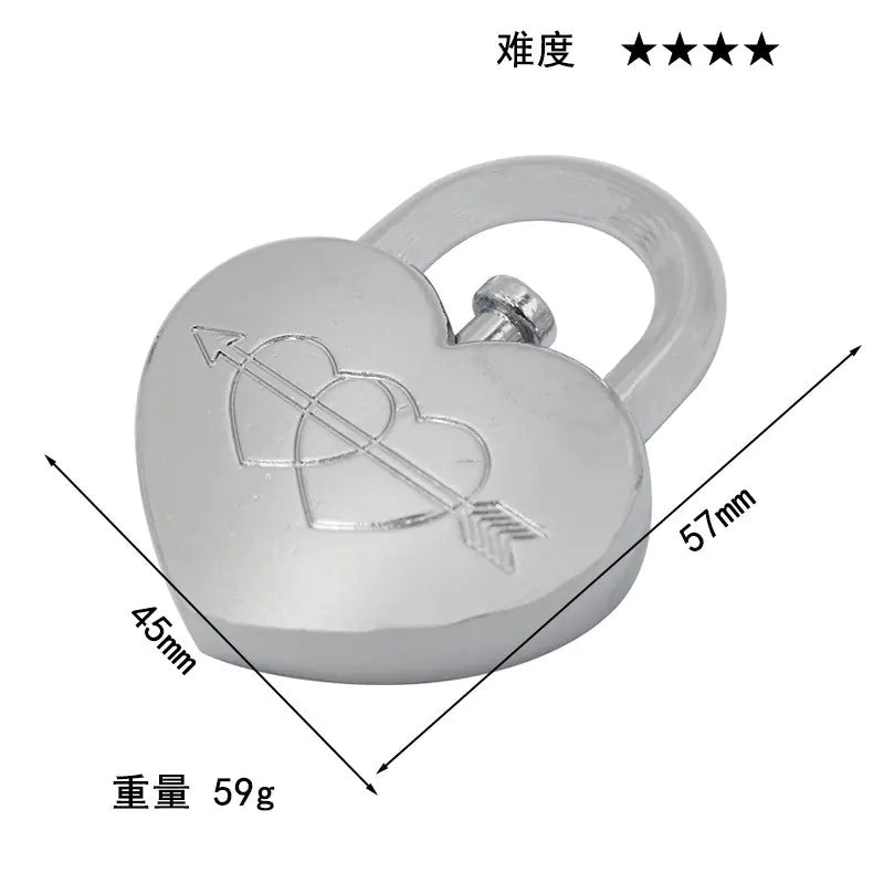 Zinc Alloy Unlocking Puzzle Toy for Kids and Adults