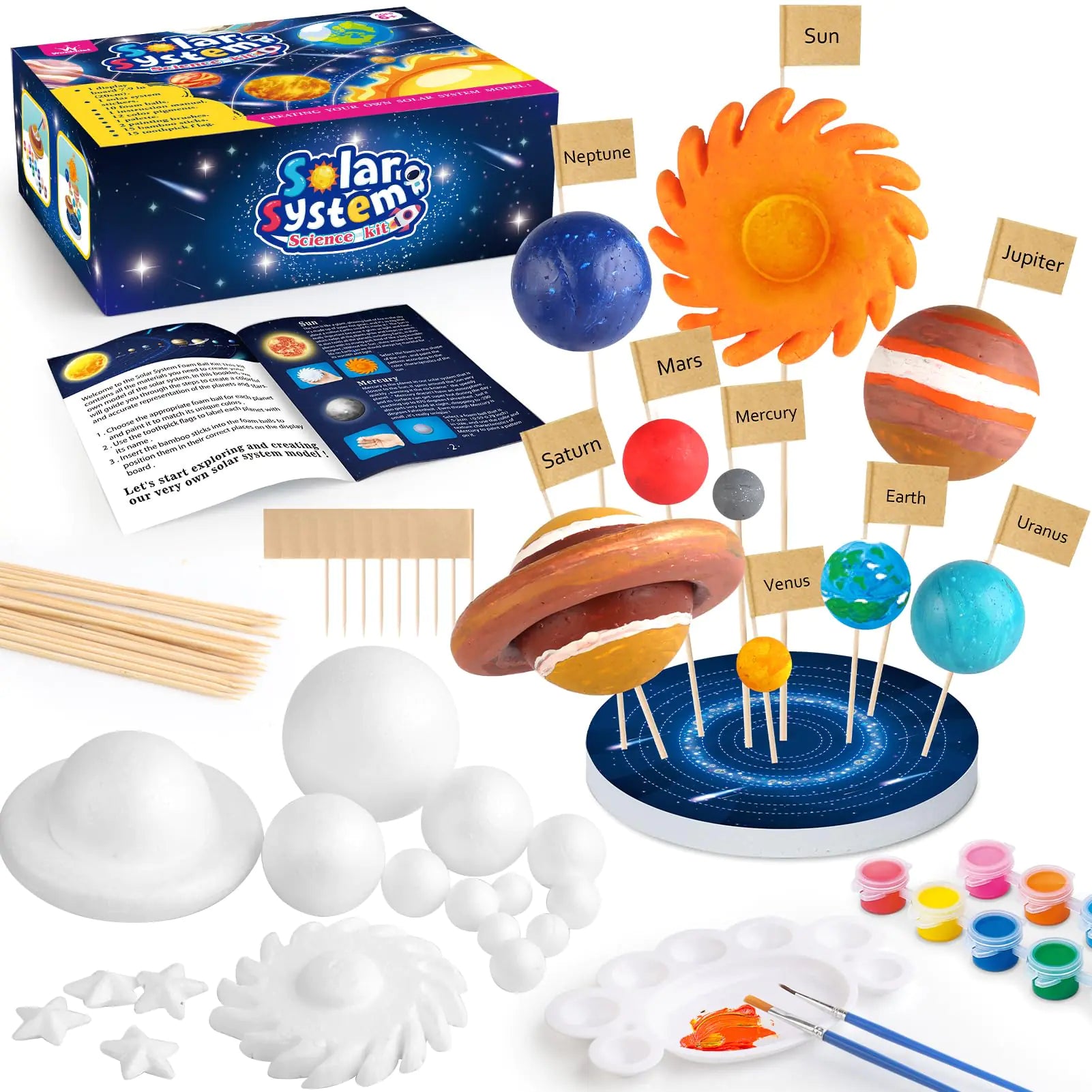 64-Piece Solar System Exploration Kit