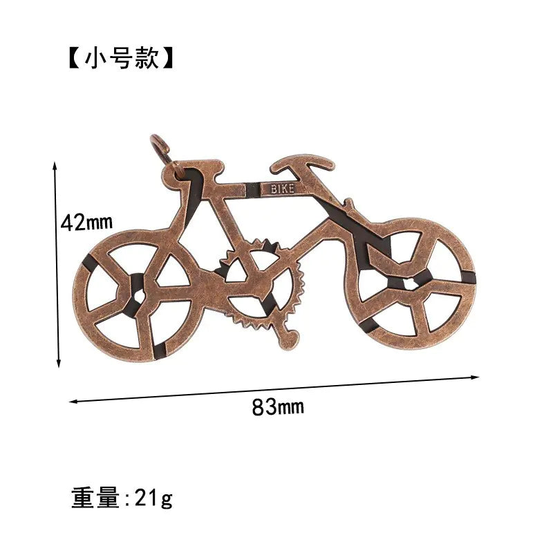 Zinc Alloy Unlocking Puzzle Toy for Kids and Adults