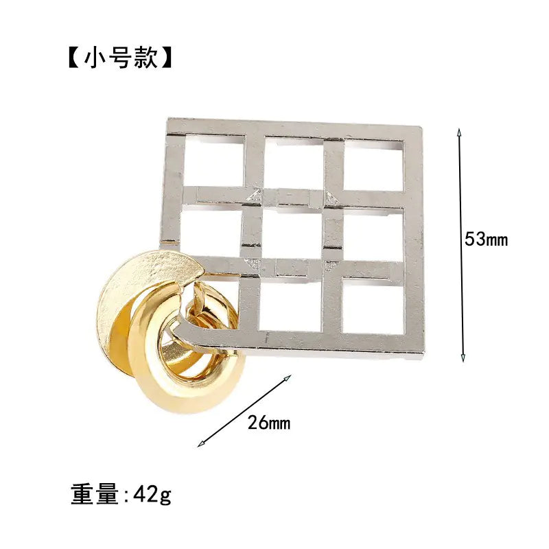 Zinc Alloy Unlocking Puzzle Toy for Kids and Adults