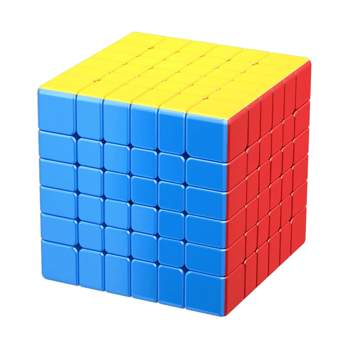 HELLOCUBE MoYu MeiLong 6x6x6 V2 Stickerless Speed Cube – Smooth, Stable & Lightweight Puzzle Toy