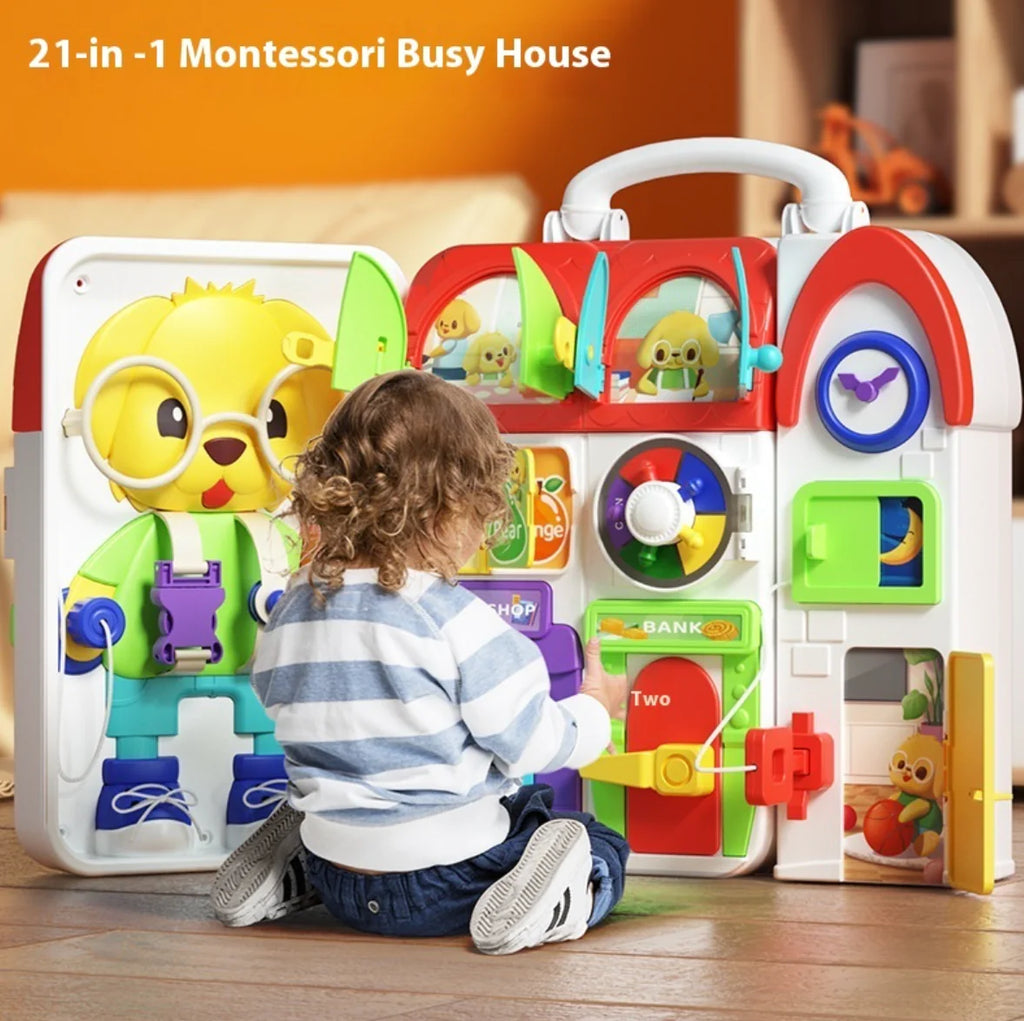 Bookhouse Montessori Busy Board