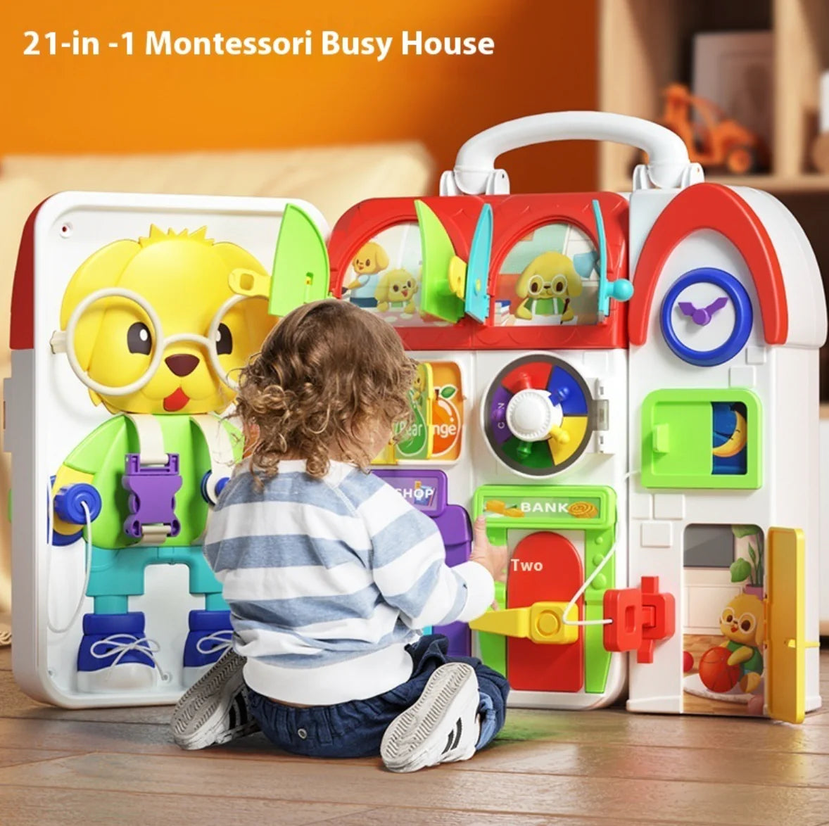 Bookhouse Montessori Busy Board