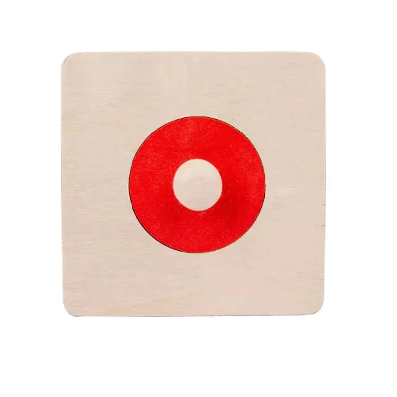 Montessori Geometric Puzzle Board