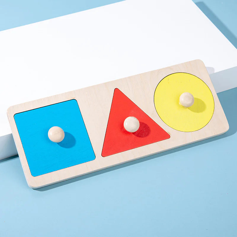 Montessori Geometric Puzzle Board