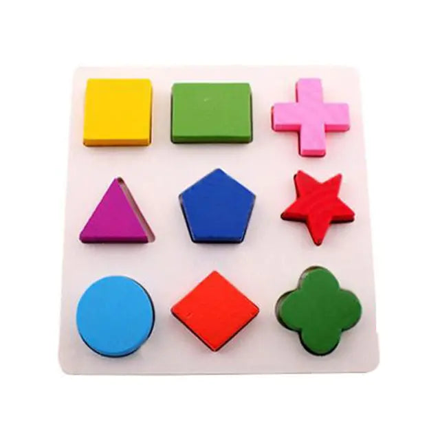 Montessori Wooden Alphabet and Number Puzzle Game