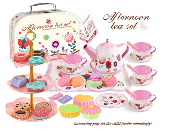 Girls Play House Simulation Dessert & Tea Toy Set