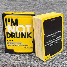 IM NOT DRUNK TOO - Party Drinking Game For Game Nights