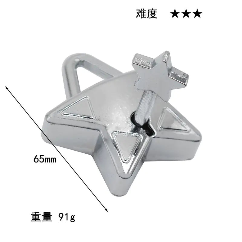 Zinc Alloy Unlocking Puzzle Toy for Kids and Adults