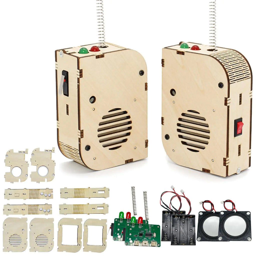 DIY Walkie Talkie STEM Kit for Kids 8-14