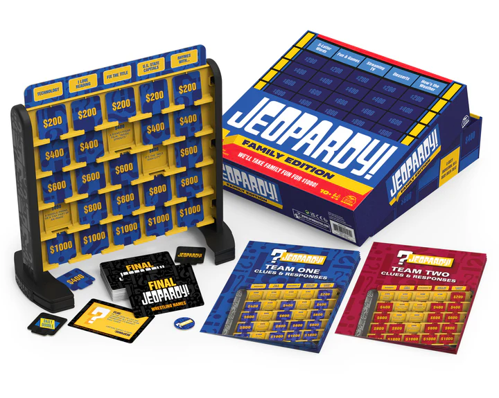 Jeopardy! Family Edition - Board Game Trivia for Family Night