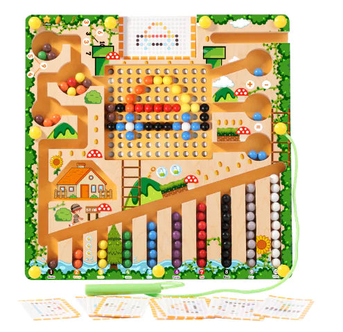 Mazeboard - Montessori Wooden Puzzle Toy