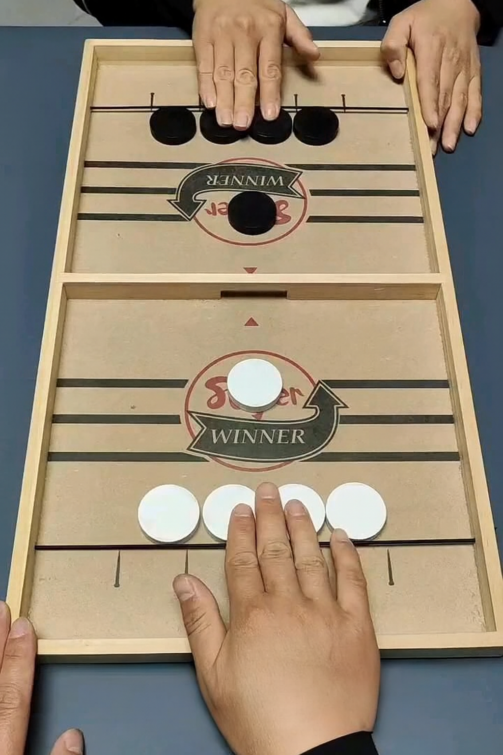 Wodden carrom Foosball